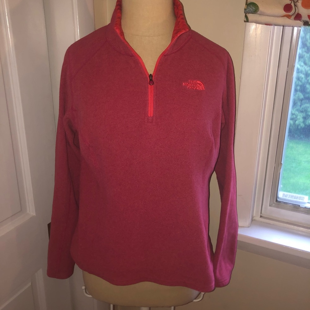North Face Magenta Fleece